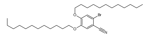 2-bromo-4,5-didodecoxybenzonitrile Structure