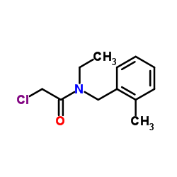 2-Chloro-N-ethyl-N-(2-methylbenzyl)acetamide结构式