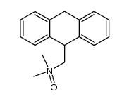 N,N-dimethyl-N-(9,10-dihydroanthryl-9-methyl)amine oxide Structure