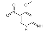2-Amino-4-methoxy-5-nitropyridine结构式