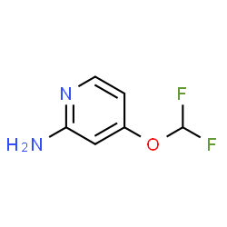 4-(difluoromethoxy)pyridin-2-amine structure