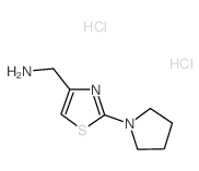 1-(2-pyrrolidin-1-yl-1,3-thiazol-4-yl)methanamine(SALTDATA: 2HCl 0.1H2O)图片