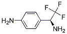 4-((S)-1-AMINO-2,2,2-TRIFLUORO-ETHYL)-PHENYLAMINE structure