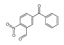 5-benzoyl-2-nitrobenzaldehyde Structure