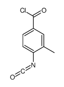 Benzoyl chloride, 4-isocyanato-3-methyl- (9CI) structure