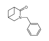 3-benzyl-3-azabicyclo[3.1.1]heptan-2-one Structure