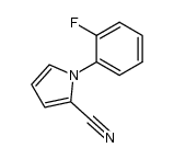 1-(2-fluorophenyl)-1H-pyrrole-2-carbonitrile Structure