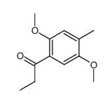 2',5'-dimethoxy-4'-methylpropiophenone Structure