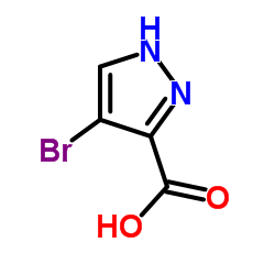 4-Bromo-1H-pyrazole-3-carboxylic acid Structure