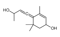 4-(3-hydroxybut-1-enylidene)-3,5,5-trimethylcyclohex-2-en-1-ol Structure