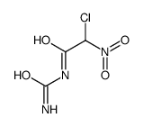 N-Carbamoyl-2-chloro-2-nitroacetamide结构式