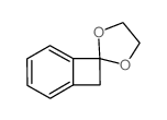 Spiro[bicyclo[4.2.0]octa-1,3,5-triene-7,2'-[1,3]dioxolane] (en)结构式