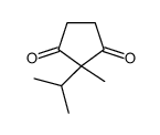 1,3-Cyclopentanedione,2-methyl-2-(1-methylethyl)-(9CI) Structure