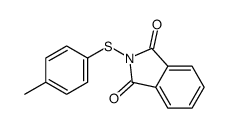 2-(4-methylphenyl)sulfanylisoindole-1,3-dione Structure
