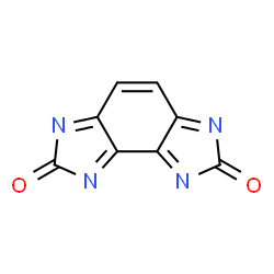 Benzo[1,2-d:3,4-d]diimidazole-2,7-dione, 1,3,6,8-tetrahydro- (9CI)结构式