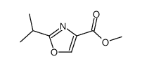 methyl 2-isopropyl-2-oxazole-4-carboxylate结构式