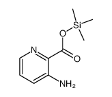 2-Pyridinecarboxylicacid,3-amino-,trimethylsilylester(9CI) Structure