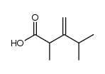 2,4-Dimethyl-3-methylenepentanoic acid结构式