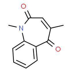 1,4-Dimethyl-1H-1-benzazepine-2,5-dione结构式