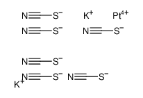 dipotassium,platinum(4+),hexathiocyanate Structure