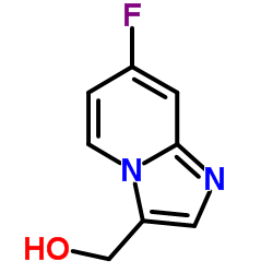 (7-Fluoroimidazo[1,2-a]pyridin-3-yl)methanol结构式