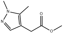 Methyl 2-(1,5-dimethyl-1H-pyrazol-4-yl)acetate Structure