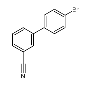 4-BROMO-3'-CYANOBIPHENYL structure