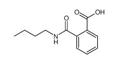 2-(butylcarbamoyl)benzoic acid结构式