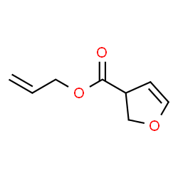 3-Furancarboxylicacid,2,3-dihydro-,2-propenylester(9CI)结构式