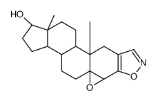 4α,5-epoxy-5α-androst-2-eno[2,3-d]isoxazol-17β-ol Structure