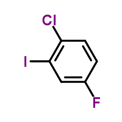 1-Chloro-4-fluoro-2-iodobenzene structure