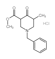 3-METHYL-5-METHOXYCARBONYL-1-BENZYL-4-PIPERIDONE HYDROCHLORIDE picture