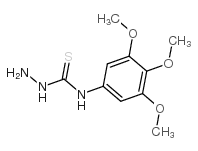 4-(3,4,5-Trimethoxyphenyl)-3-thiosemicarbazide structure