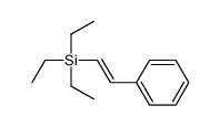 triethyl(2-phenylethenyl)silane Structure