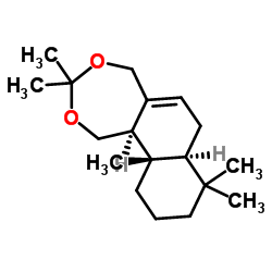 Drim-7-ene-11,12-diol acetonide Structure