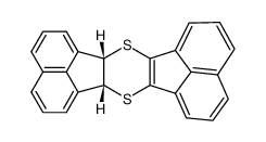 (6bR,14aS)-6b,14a-dihydrodiacenaphtho[1,2-b:1',2'-e][1,4]dithiine Structure