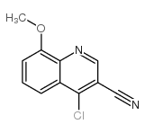 4-氯-8-甲氧基喹啉-3-甲腈图片