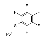 Bis(pentafluorophenylthio) lead(II) picture