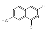 7-甲基-1.3-二氯异喹啉结构式