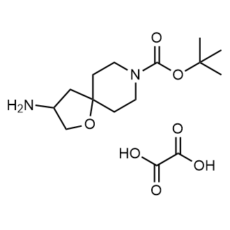 tert-Butyl 3-amino-1-oxa-8-azaspiro[4.5]decane-8-carboxylate oxalate picture