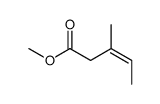 methyl 3-methylpent-3-enoate结构式