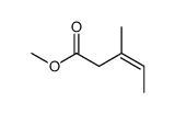 methyl 3-methylpent-3-enoate Structure