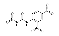 N-(2,4-dinitro-phenyl)-N'-nitro-urea Structure