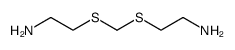 Bis(2-aminoethylthio)Methane Structure