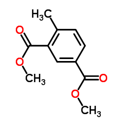 4-甲基间苯二甲酸二甲酯结构式