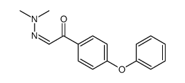 α-(Dimethylhydrazono)-4'-phenoxyacetophenone结构式