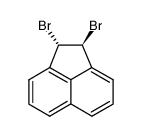 E-1,2-Dibromo-1,2-dihydroacenaphthylene结构式