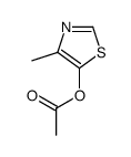 5-Thiazolol,4-methyl-,acetate(ester)(9CI) Structure