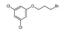 1-(3-Bromopropoxy)-3,5-dichlorobenzene结构式