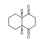 cis-octahydronaphthalen-1,4-dione结构式